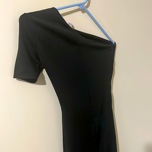 ASOS Black Bodycon Maxi Dress